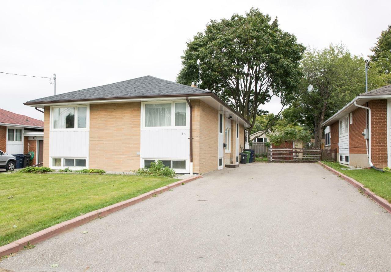 Cozy 3Br 2Bth Lower Unit, A Min To Hwy401, 404 & Dvp Villa Toronto Exterior photo